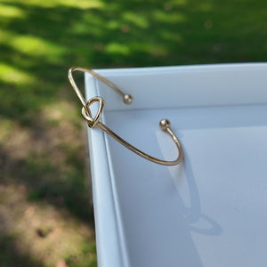 Knot Bangle Bracelet Vertical London Jewellery