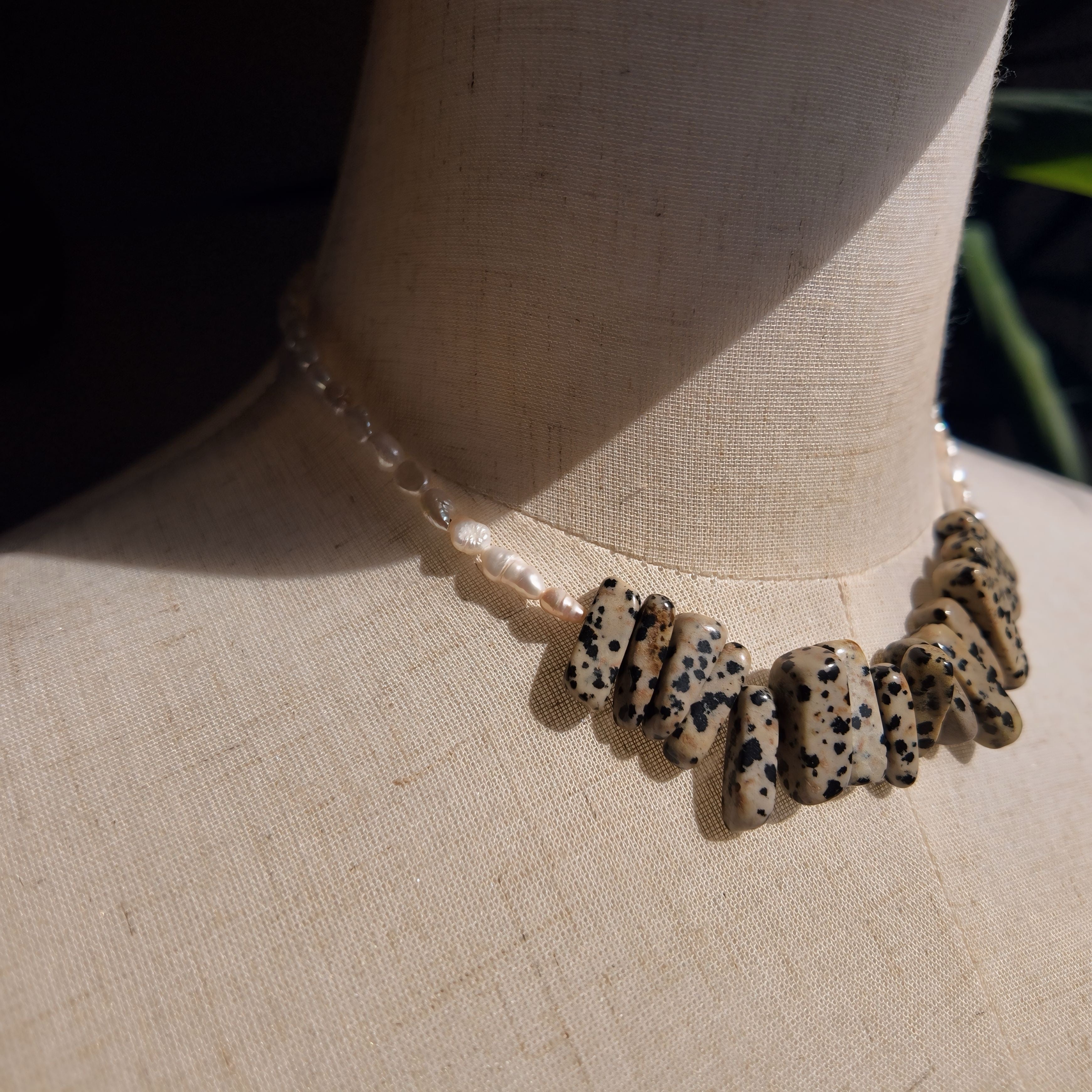 Pebble Necklace Vertical London Jewellery
