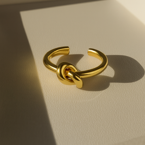 Vintage Knot Ring Vertical London Jewellery