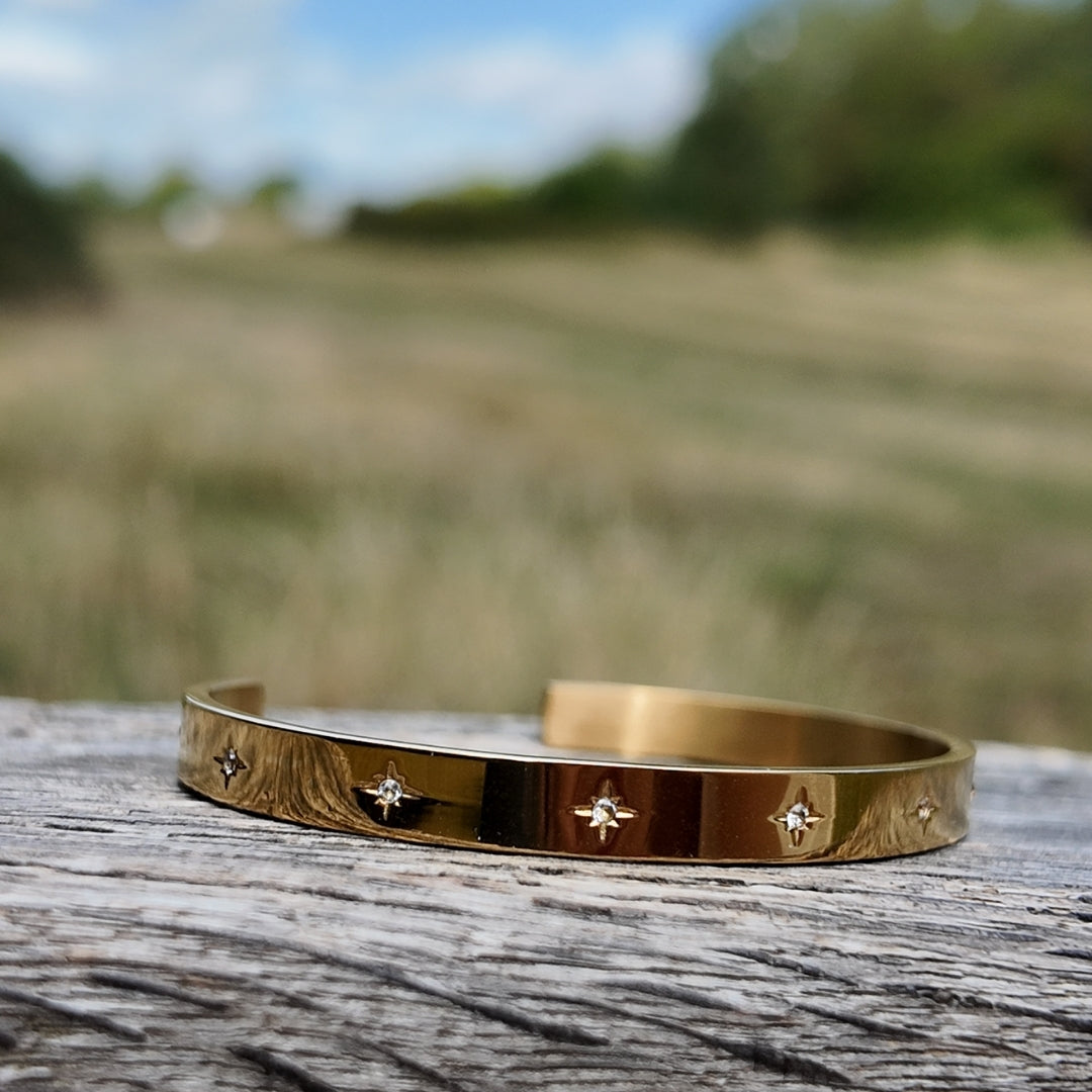Star Cuff Bracelet