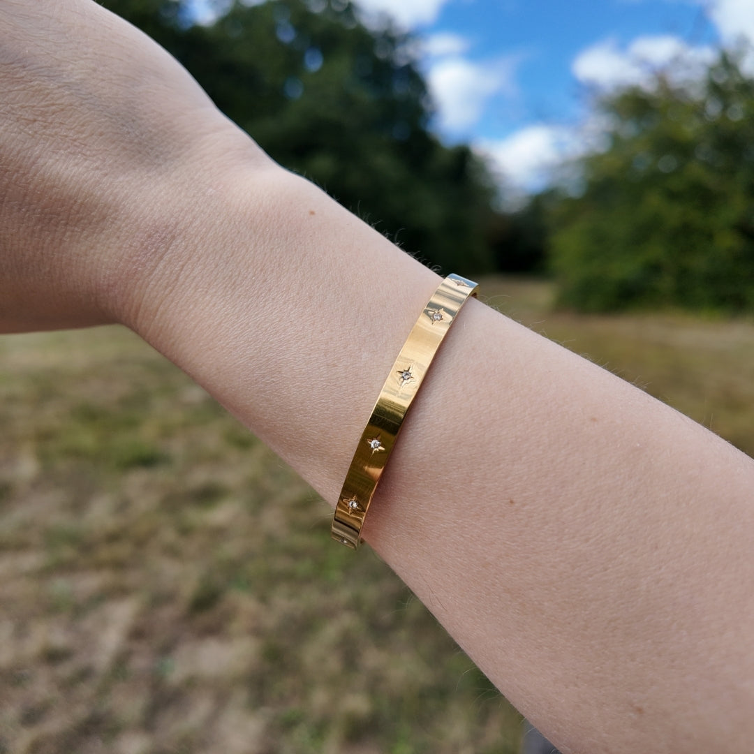 Star Cuff Bracelet