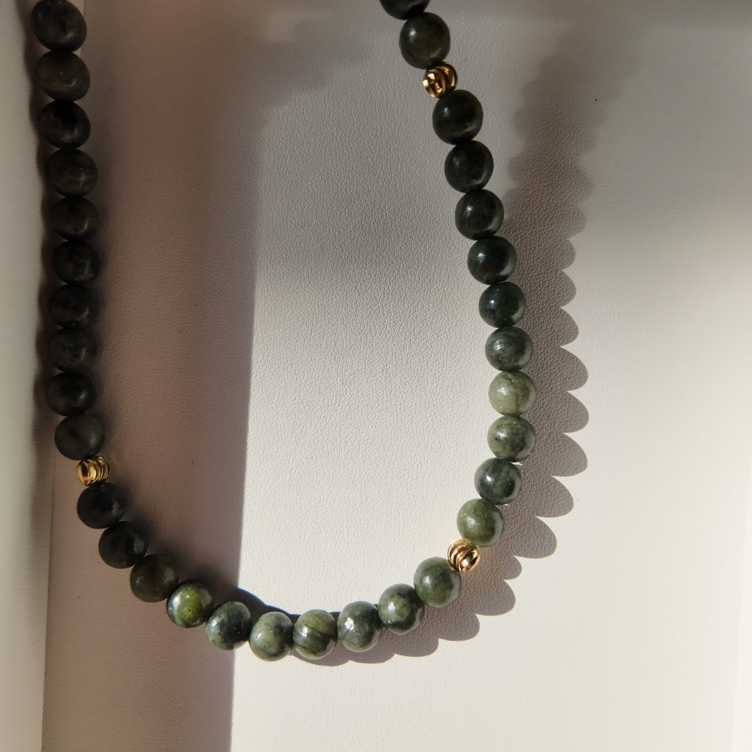 Green Jade Healing Necklace