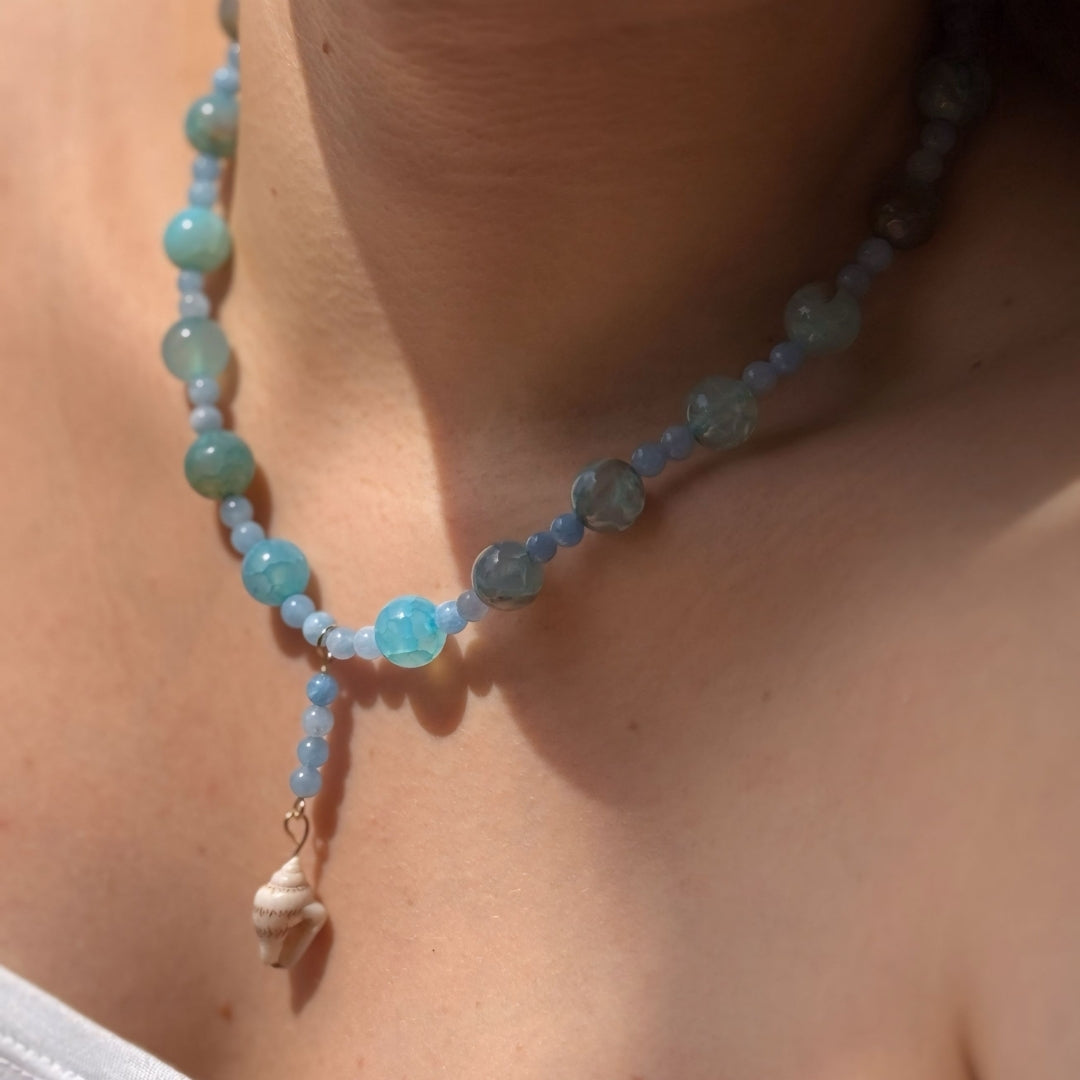 Handmade Aquamarine Necklace