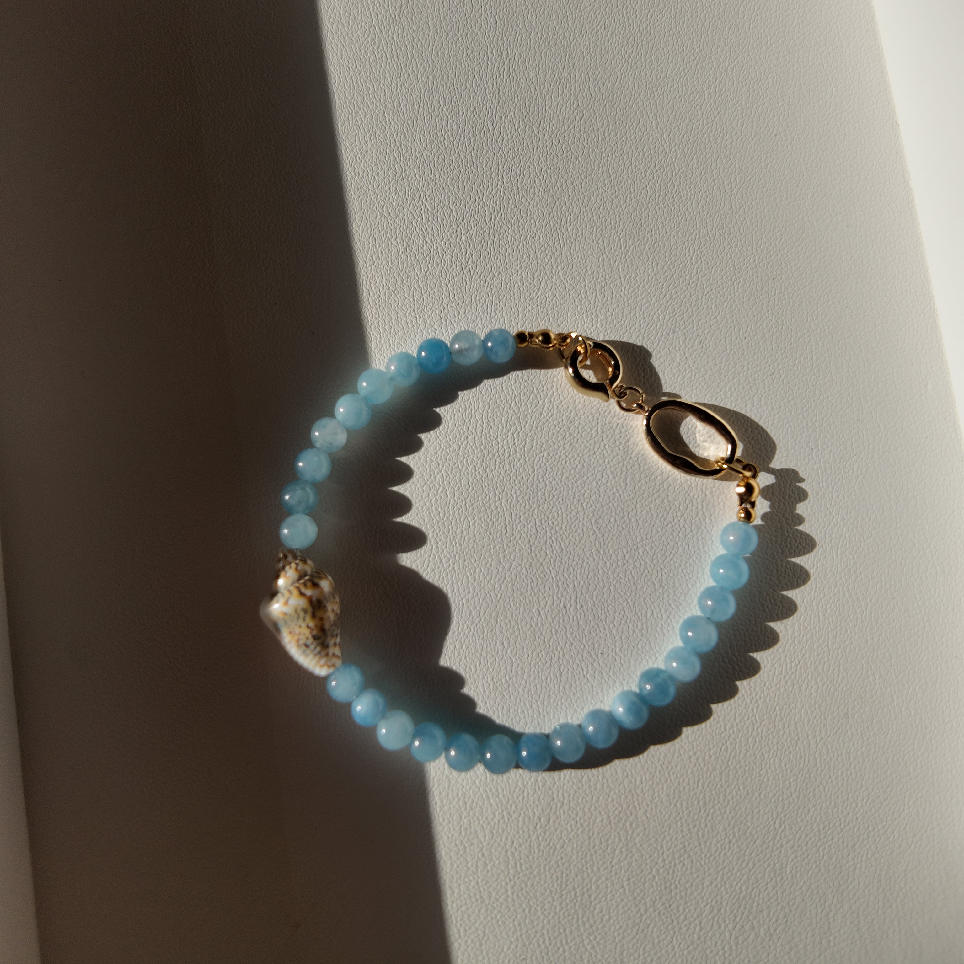 Handmade Aquamarine Bracelet