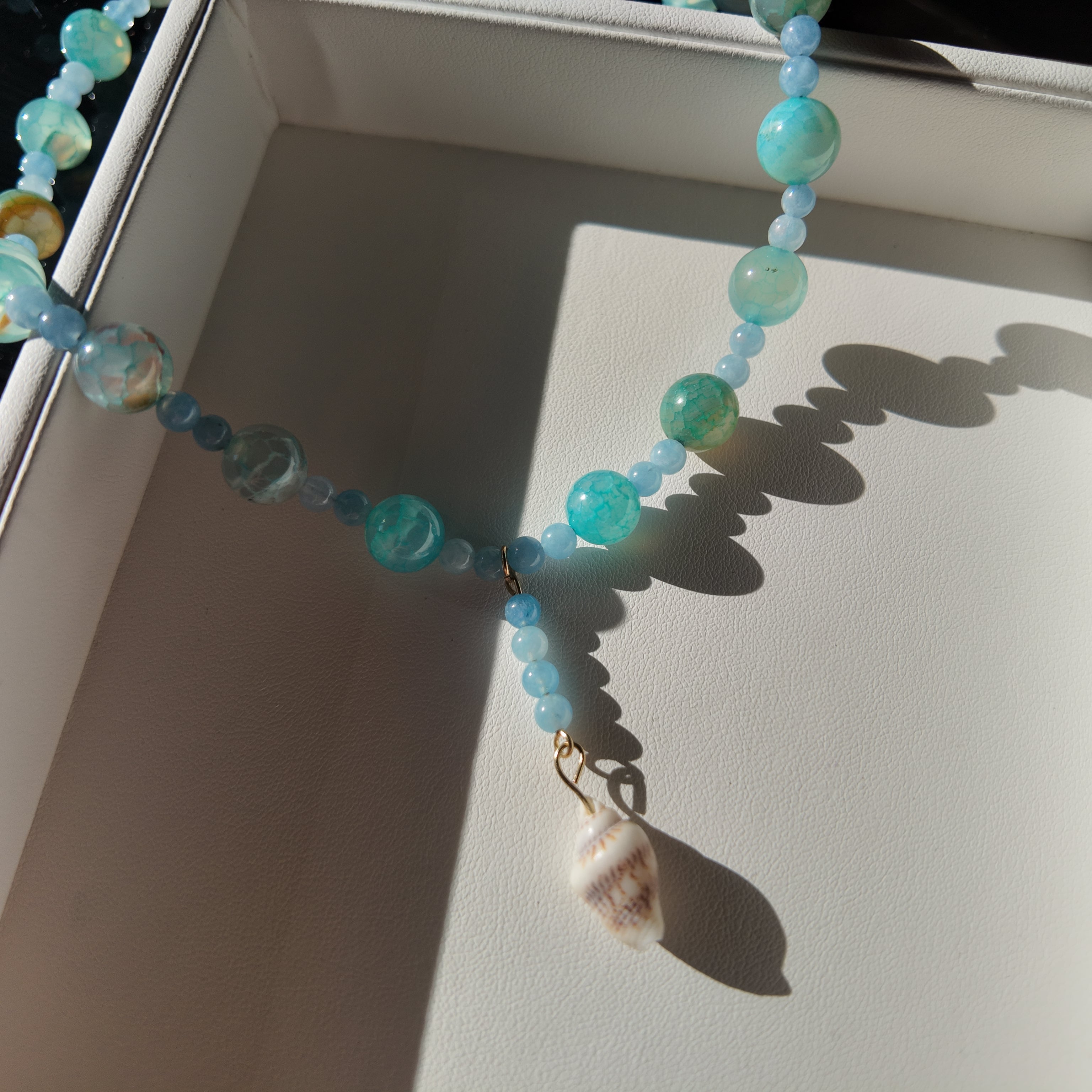 Handmade Aquamarine Necklace